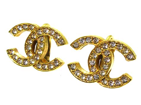 cheap chanel earrings ebay|vintage Chanel earrings uk.